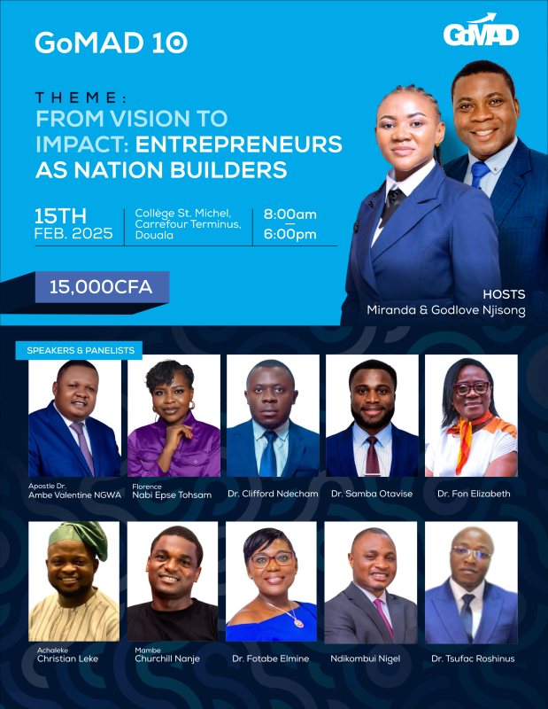 GoMad 10- FROM VISION TO IMPACT: ENTREPRENEURS AS NATION BUILDERS