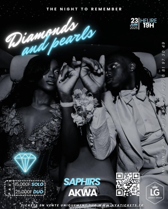 LEGACY GROUP PROM NIGHT: DIAMONDS AND PEARLS