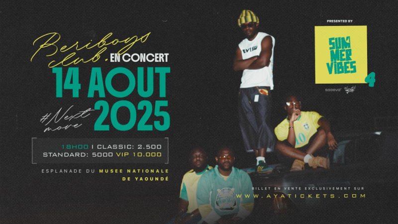 BERIBOYSCLUB EN CONCERT À YAOUNDÉ
