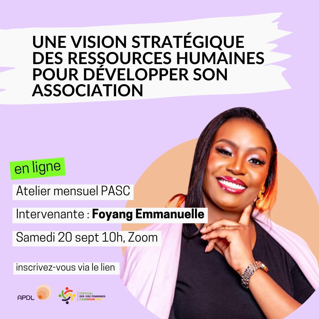 Atelier de renforcement des capacités de la PASC