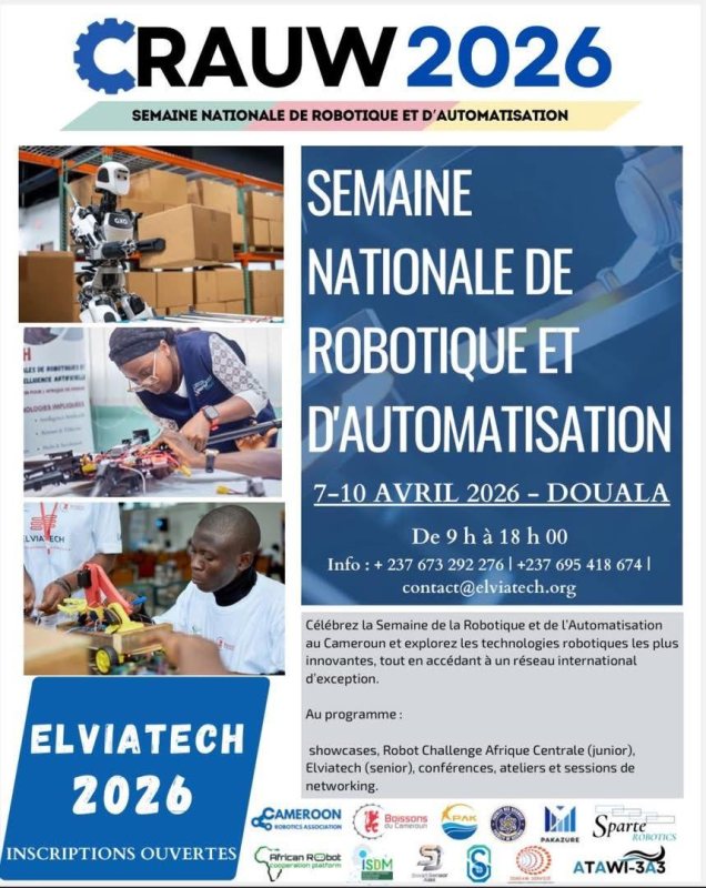 CRAUW 2026 - Semaine Nationale de Robotique et d'Automatisation