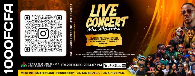 Mic Monsta 100% Live Concert